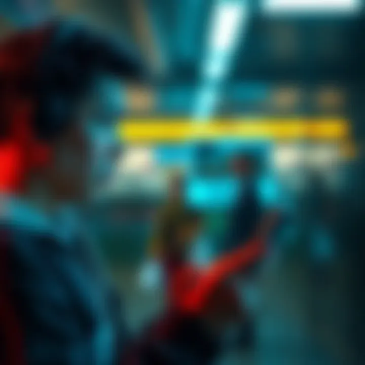 A person looking confused while checking age and height claims on a phone