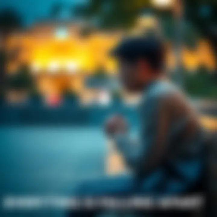 A person sitting on a bench, looking thoughtful and worried, with their hands clasped, symbolizing struggles and uncertainties in life.
