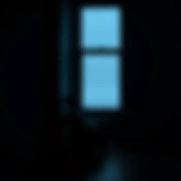 A person sitting alone in a dimly lit room, looking contemplatively out a window with a distant expression, symbolizing feelings of loneliness and awareness.