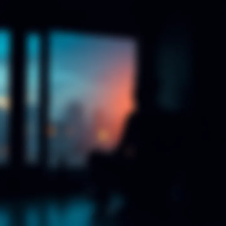 A person sitting alone in contemplation A person gazing out a window, looking thoughtful and introspective, representing a journey of self-reflection and identity