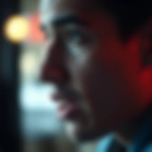 A close-up of a person talking, showing emotion and engagement, highlighting the importance of voice in attraction.