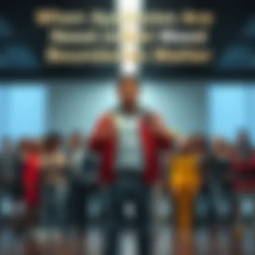 A confident individual expressing accountability while holding their ground among a diverse group of people, highlighting the balance between personal boundaries and owning mistakes.