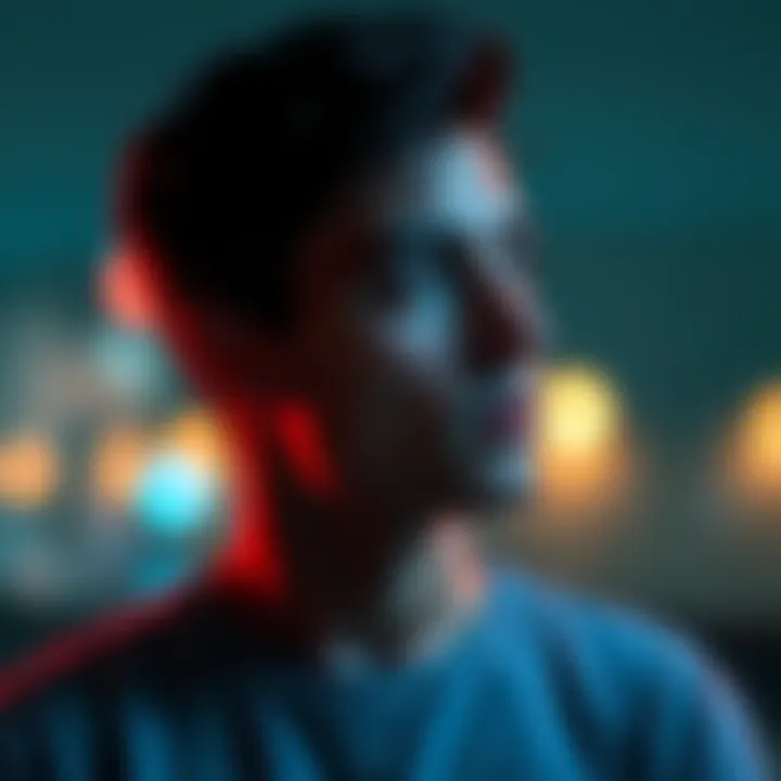 Individual pondering the effectiveness of Nocturnum for subliminal use