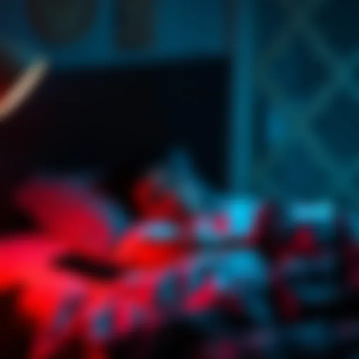 Person asleep in bed A person sleeping peacefully in a dimly lit bedroom with a phone next to them