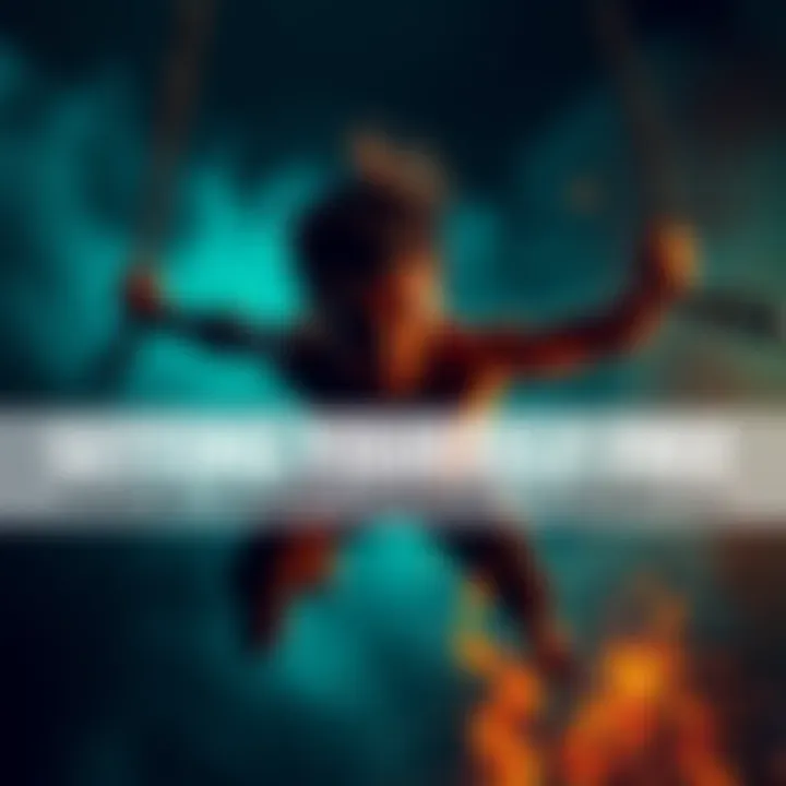 A person breaking free from chains symbolizing emotional liberation and growth.