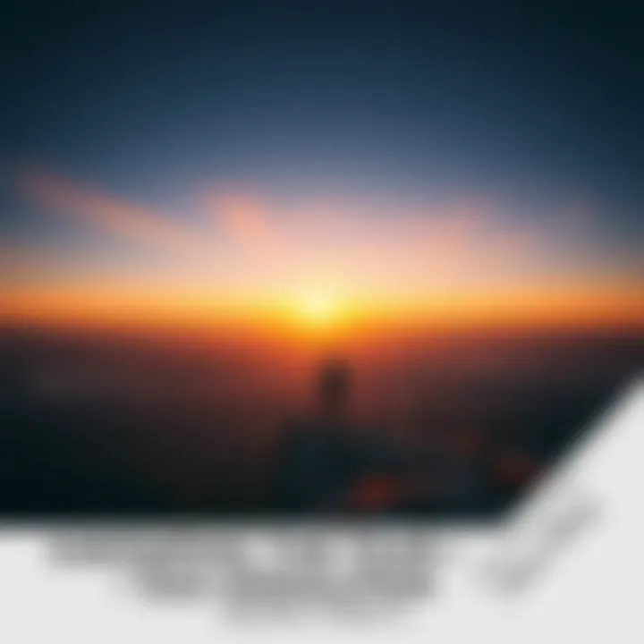 A person looking out over a vast landscape at sunset, symbolizing introspection and the quest for stability during feelings of emptiness.