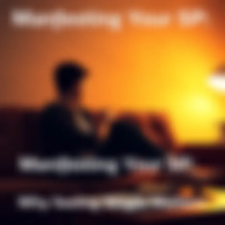 A person sitting alone on a couch, appearing thoughtful and introspective about relationships, with a notebook and pen beside them.