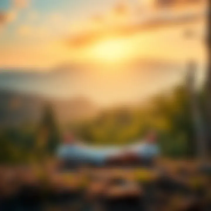 A person sitting cross-legged with eyes closed, meditating to enhance their intuition, surrounded by nature.