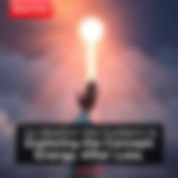 A person in a serene setting, hands clasped in prayer, looking up towards a soft light, symbolizing hope and connection with lost loved ones.