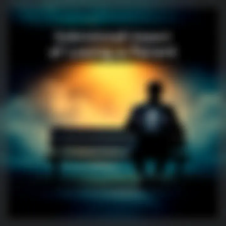 Person Reflecting on Loss A person sitting alone on a bench, looking pensive while holding a photo of their father, symbolizing grief and remembrance.