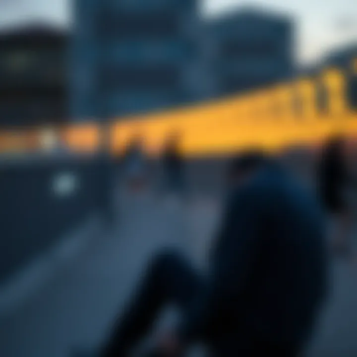 A person sitting alone, looking thoughtful, with a blurred background representing distant relationships.