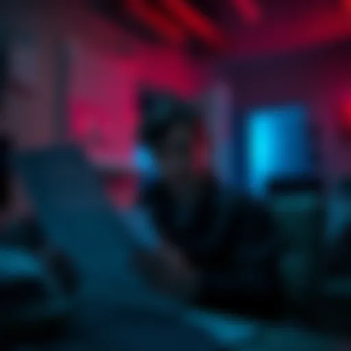A person searching for the truth Individual examining documents and files related to government secrecy in a dimly lit room