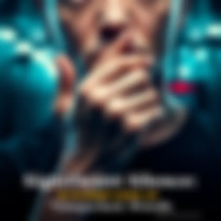 A person covering their mouth with their hand, symbolizing silence and unspoken words.