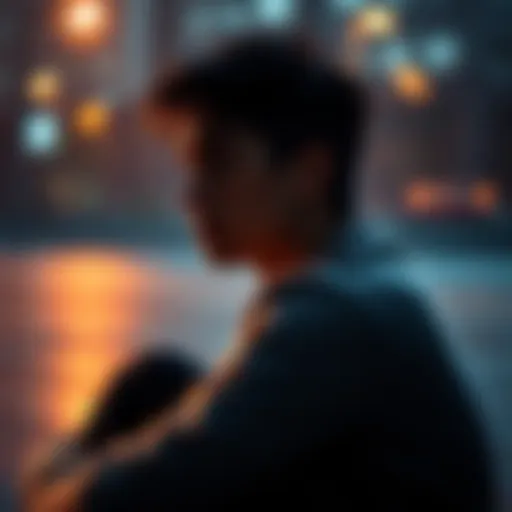 A person sitting alone, looking sad and deep in thought, reflecting on challenges in finding a soulmate due to clingy behaviors.