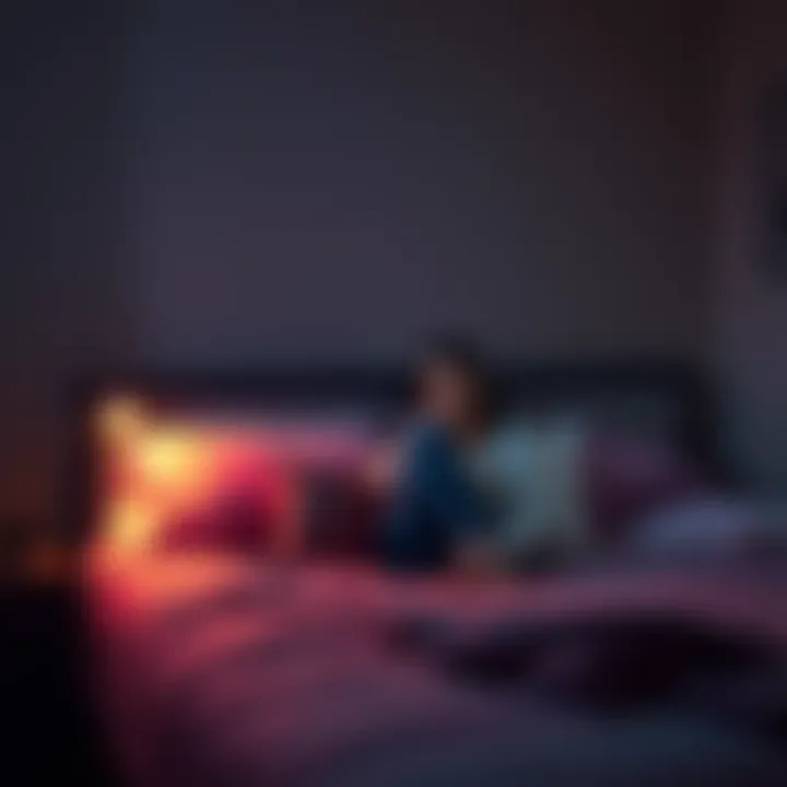 A person sits on the edge of a bed with a thoughtful expression, reflecting on their dreams and nightmares.