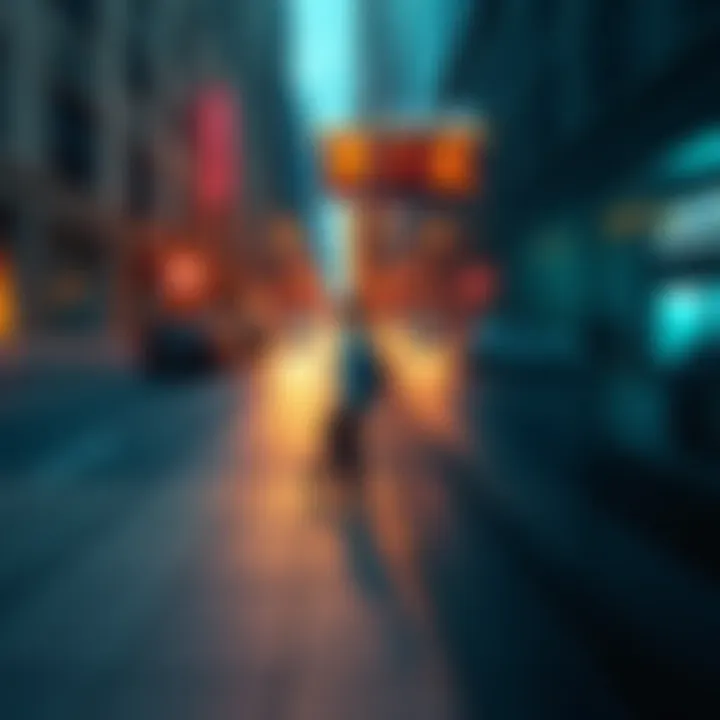 Person walking by twice A person walking on a sidewalk, appearing to pass by the same spot twice in quick succession.