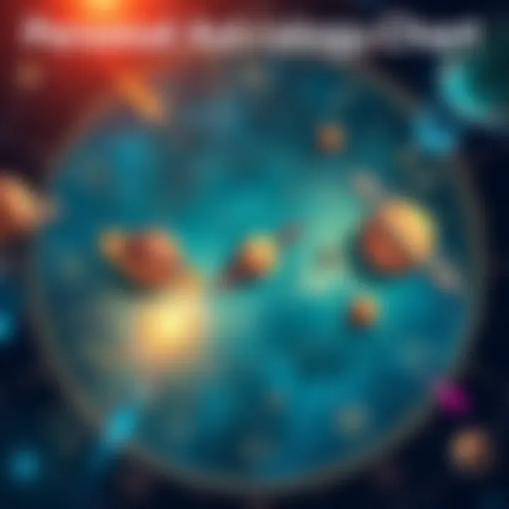 Personal Astrology Chart Basics An illustrated personal astrology chart with zodiac signs and planets labeled, helping beginners understand their astrological elements