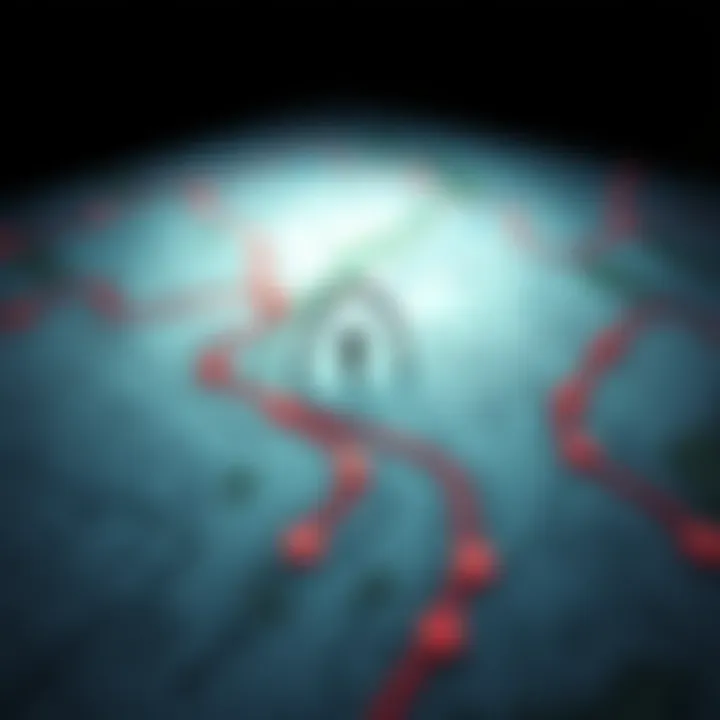 A visual representation of personal maps showing various paths and life choices.