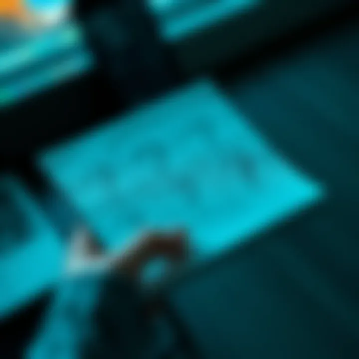 A person holding a notepad with initials and questions written on it, symbolizing the act of seeking tailored guidance.