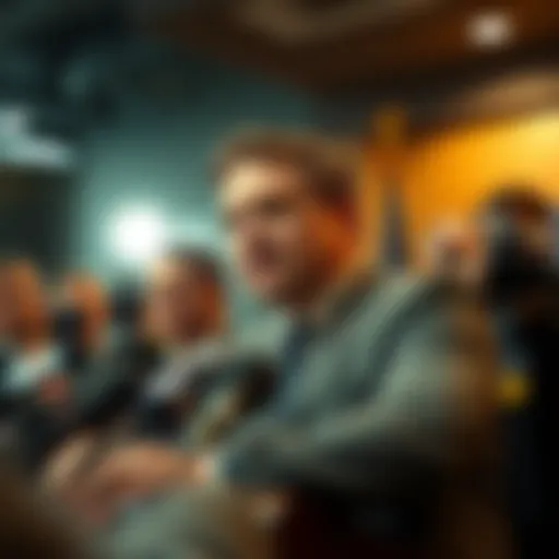 Pete Hegseth speaking at a press conference, referring to himself as Secretary of War, with reporters present.