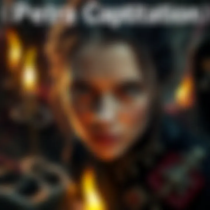 A scene showing Petra with an intense gaze while surrounded by elements of Vlad the Impaler's era, showcasing her allure in the episode.