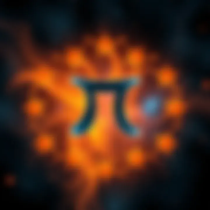 Pisces Astrology Sign The Pisces symbol surrounded by stars, highlighting its top ranking among astrology signs.