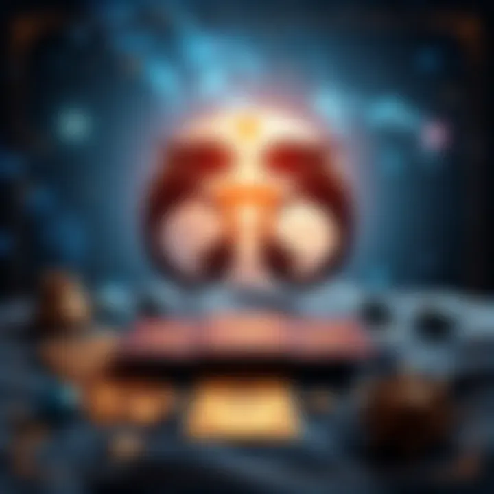 A serene image showing a Pisces symbol with tarot cards and a starry background, representing guidance and astrology insights.