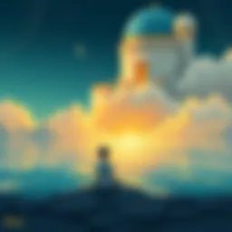 A serene illustration showing a person sitting by the water, looking contemplative, representing emotional withdrawal of Pisces individuals.