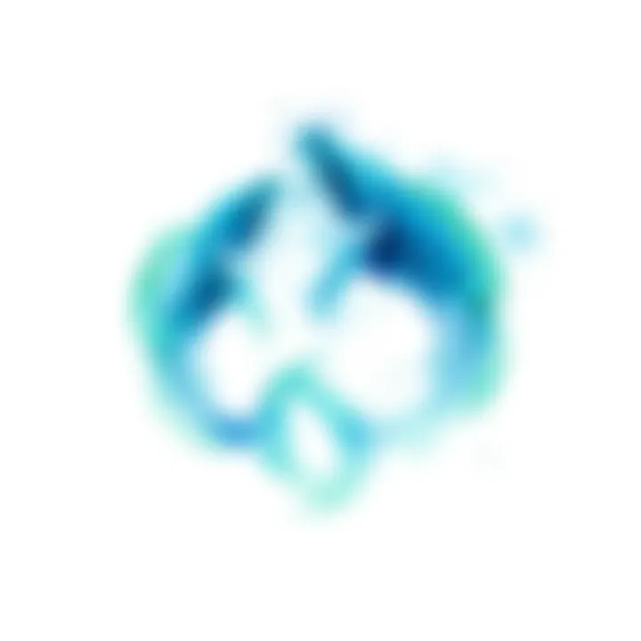 A watercolor illustration of the Pisces zodiac symbol with soft blue and green hues, representing the traits of people born under this sign
