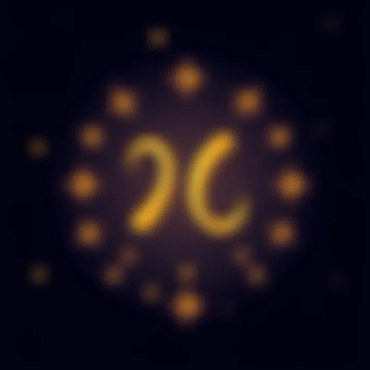 A simple illustration of the Pisces zodiac symbol surrounded by stars, representing astrology and perception of seriousness.