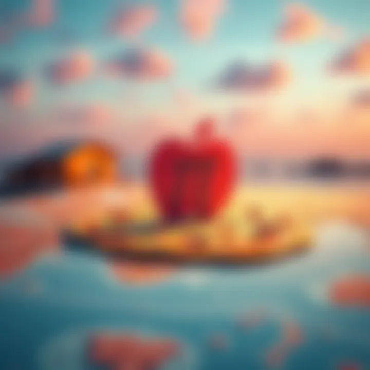 Pizza Pi VI marked on a map over the site of Epstein Island's temple