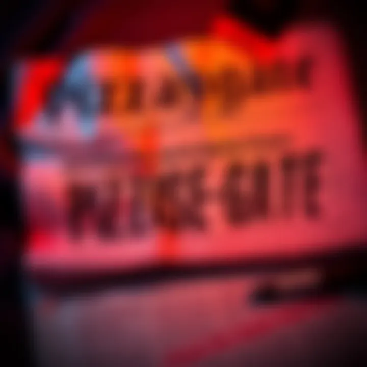 A newspaper headline about Pizzagate alongside documents from the Epstein case, symbolizing new findings