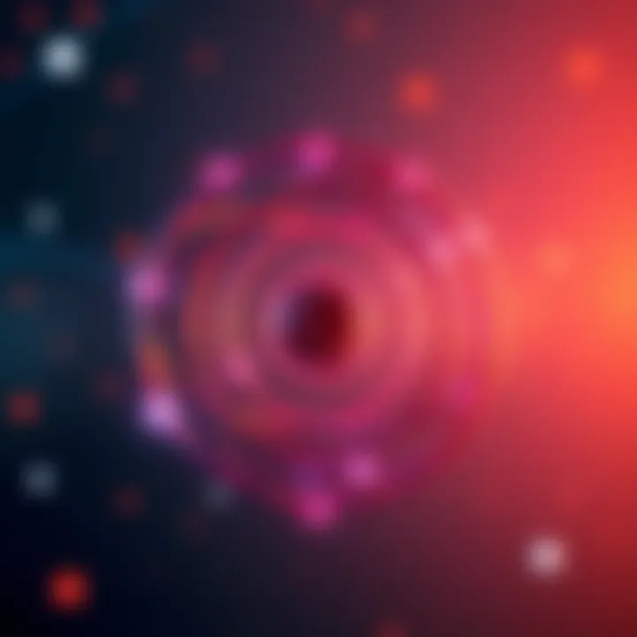 A visual representation of the Planck spherical unit showing its dual spherical and toroidal shapes, highlighting the connection between protons and electrons.