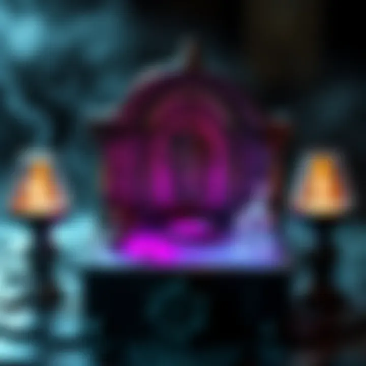 A beautifully crafted Pocket Altar dedicated to Hekate, showcasing intricate details and symbolic elements for spiritual rituals.