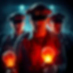 Four men arrested in Sydney for alleged involvement in an international child-sex abuse ring with occult elements