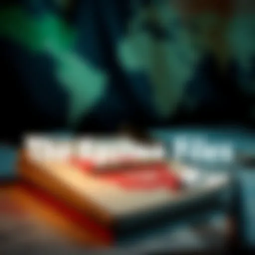 A stack of political documents alongside maps of Iran, symbolizing political tensions and war