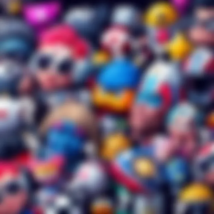 A collage of iconic pop culture items and characters that people remember differently, with question marks around them