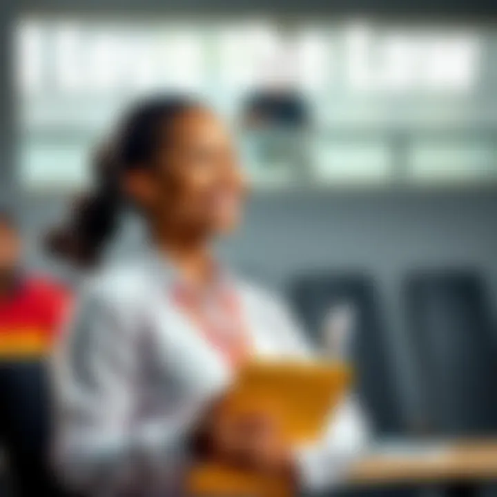 A confident sports coaching assistant smiles after receiving an unexpected pay increase, symbolizing the power of affirmations and positive thinking.