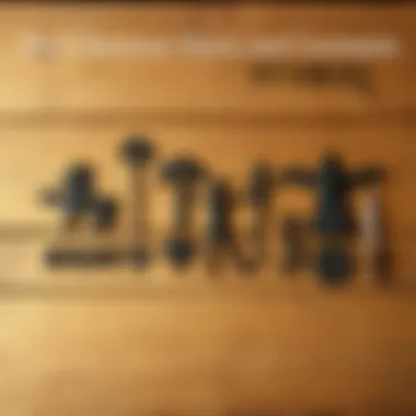 A collection of symbols representing pre-Christian Slavic and Germanic spirituality, including nature motifs and deities, on a rustic wooden background.