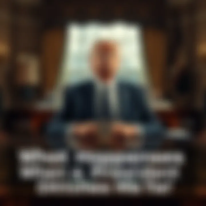 President without a tie A president sitting at a desk, looking relaxed without a tie, symbolizing informality and a shift in leadership style