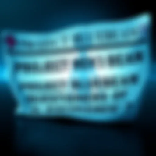 A newspaper headline questioning alien discoveries linked to Project Bluebeam, with an image of a silhouette of an alien figure in the background.