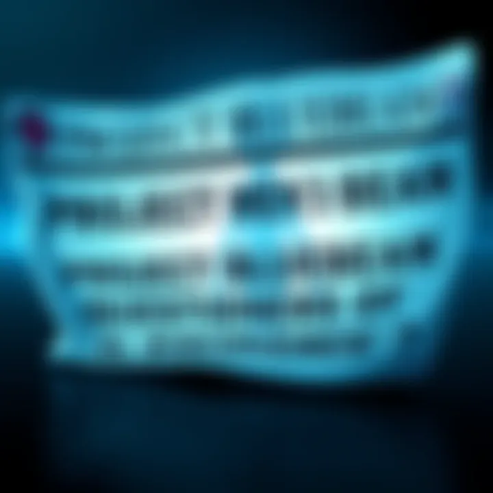 A newspaper headline questioning alien discoveries linked to Project Bluebeam, with an image of a silhouette of an alien figure in the background.