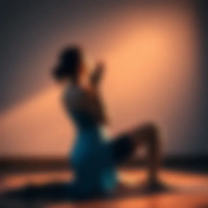 A woman practicing ardhasiddhasana, focusing on heel placement near the perineum, demonstrating correct posture for yoga.