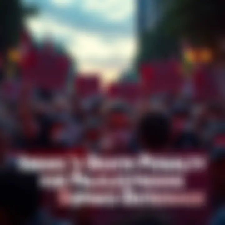 Demonstrators holding signs and banners opposing Israel's death penalty for Palestinians during a rally