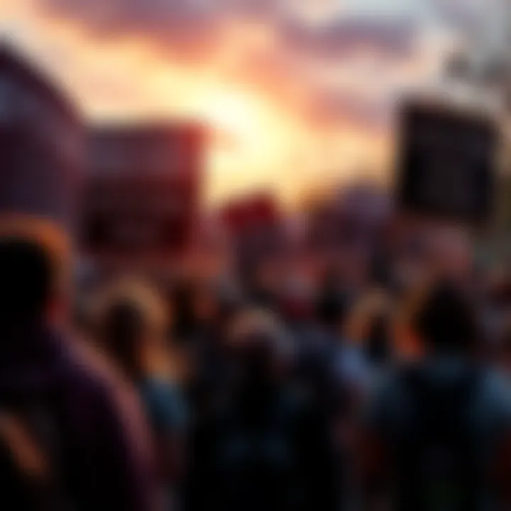 People holding signs demanding the release of Epstein files without redactions, showcasing their calls for transparency.