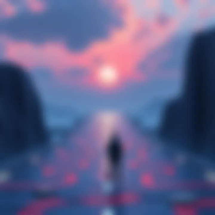 A person analyzing two paths, one marked with truth and the other with falsehood, symbolizing the Psochic Hegemony concept.