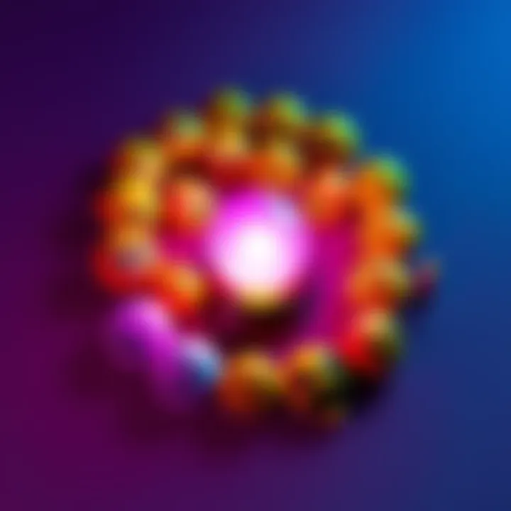 A colorful graphic showing various emojis in a circle with a crystal ball in the center, symbolizing a psychic reading offer.