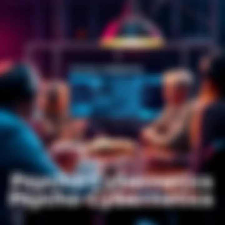 A group of people engaged in a discussion about Psycho-Cybernetics, with the book visible on a table.