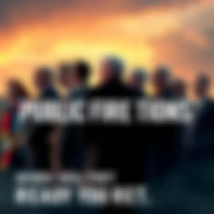 A group of influential figures standing together, looking towards the horizon, symbolizing their potential return to the public eye amid global events.