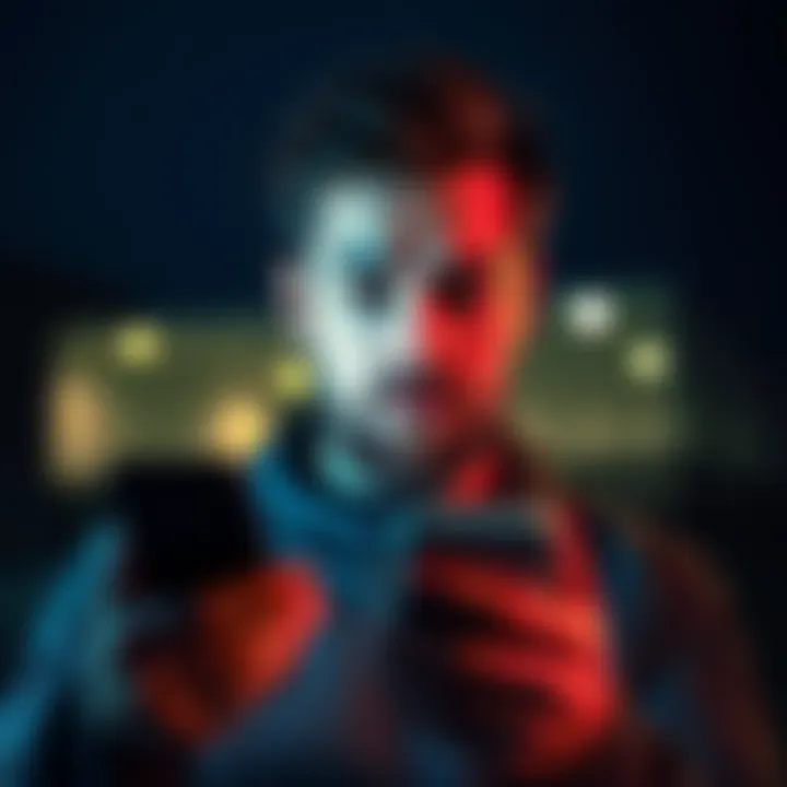 A person looking surprised while checking a message on their phone about a Jeep they never listed for sale.